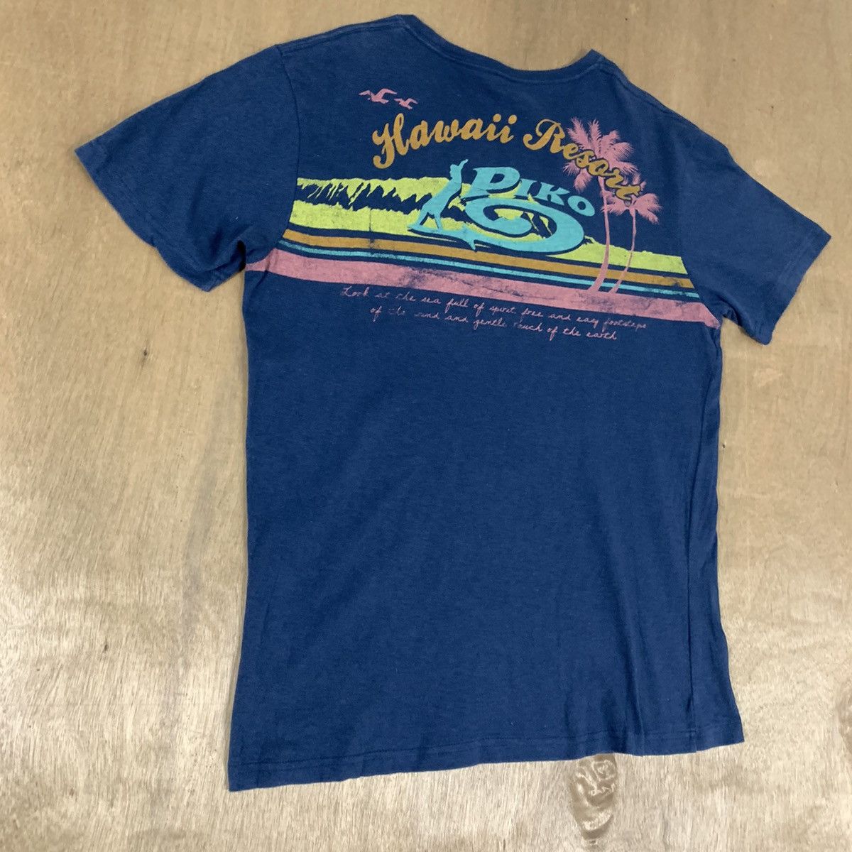 Sun Surf Vintage 90s PIKO Hawaii Resort Aloha Sunset Graphic Tshirt Size US M / EU 48-50 / 2 - 12 Thumbnail