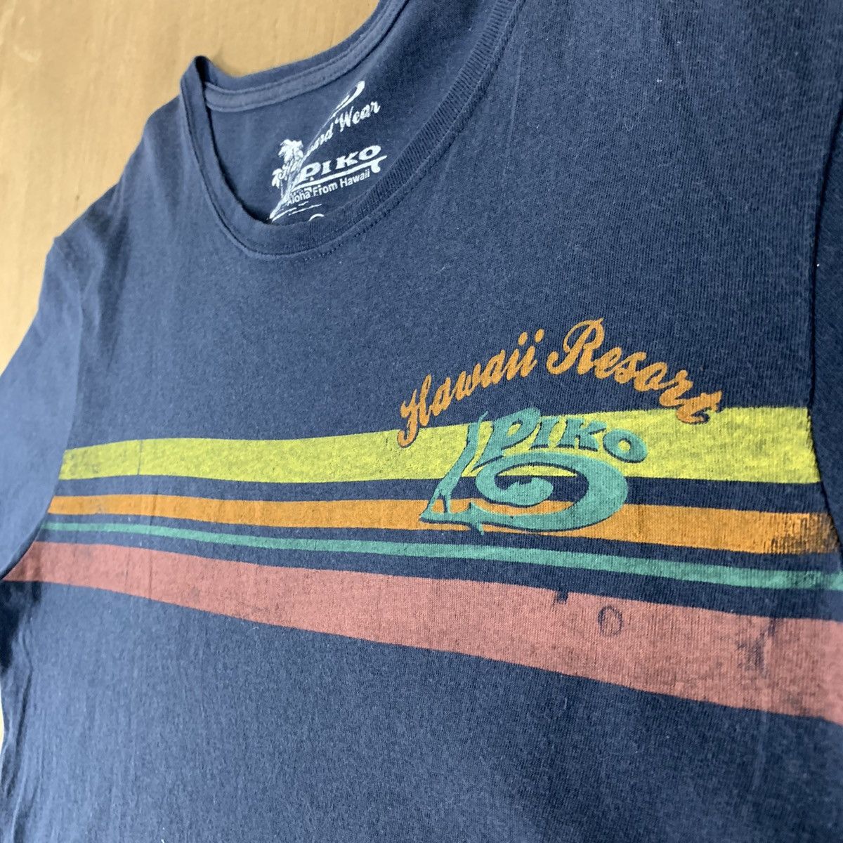 Sun Surf Vintage 90s PIKO Hawaii Resort Aloha Sunset Graphic Tshirt Size US M / EU 48-50 / 2 - 8 Thumbnail