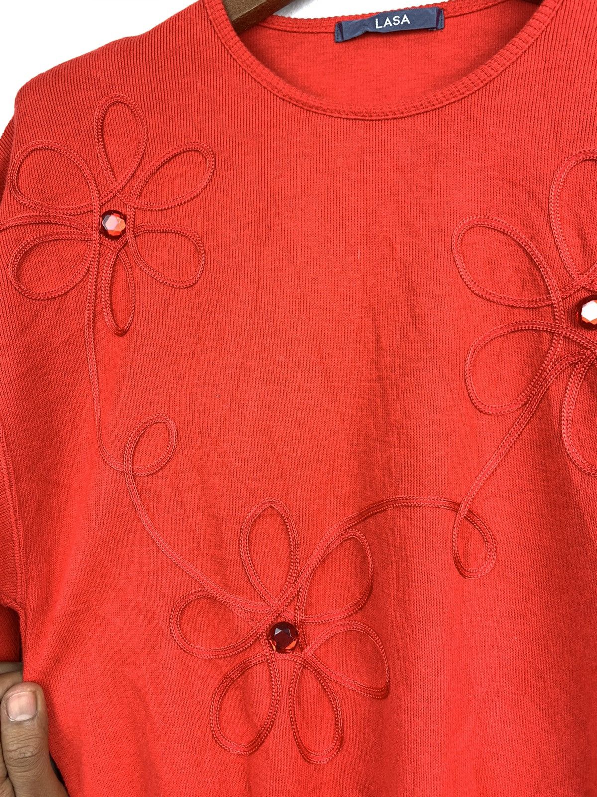 Other × Swarovski LASA Embroidery Swarovski Beads Big Logo Graphic Sweatshirt Size US S / EU 44-46 / 1 - 4 Thumbnail