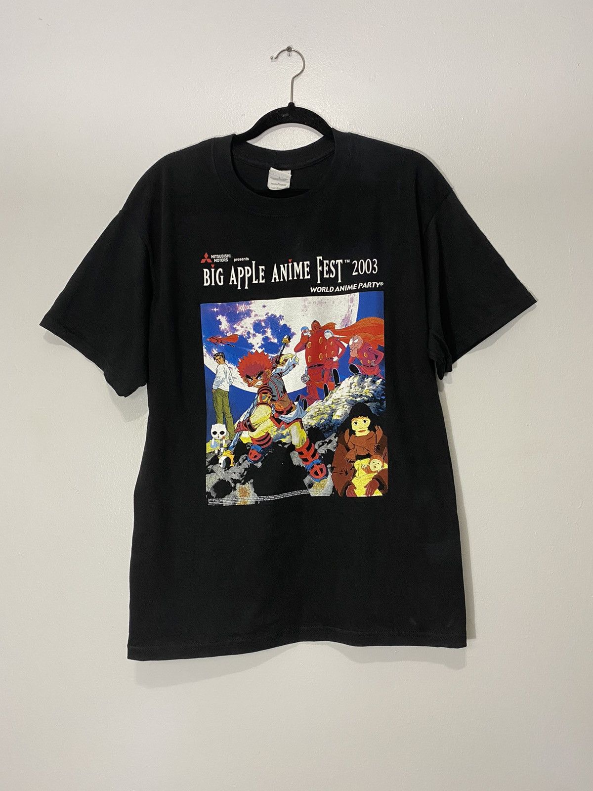 Anime Vintage Monkey Typhoon Cyborg Initial D Tokyo Godfather Tee Size US L / EU 52-54 / 3 - 1 Thumbnail