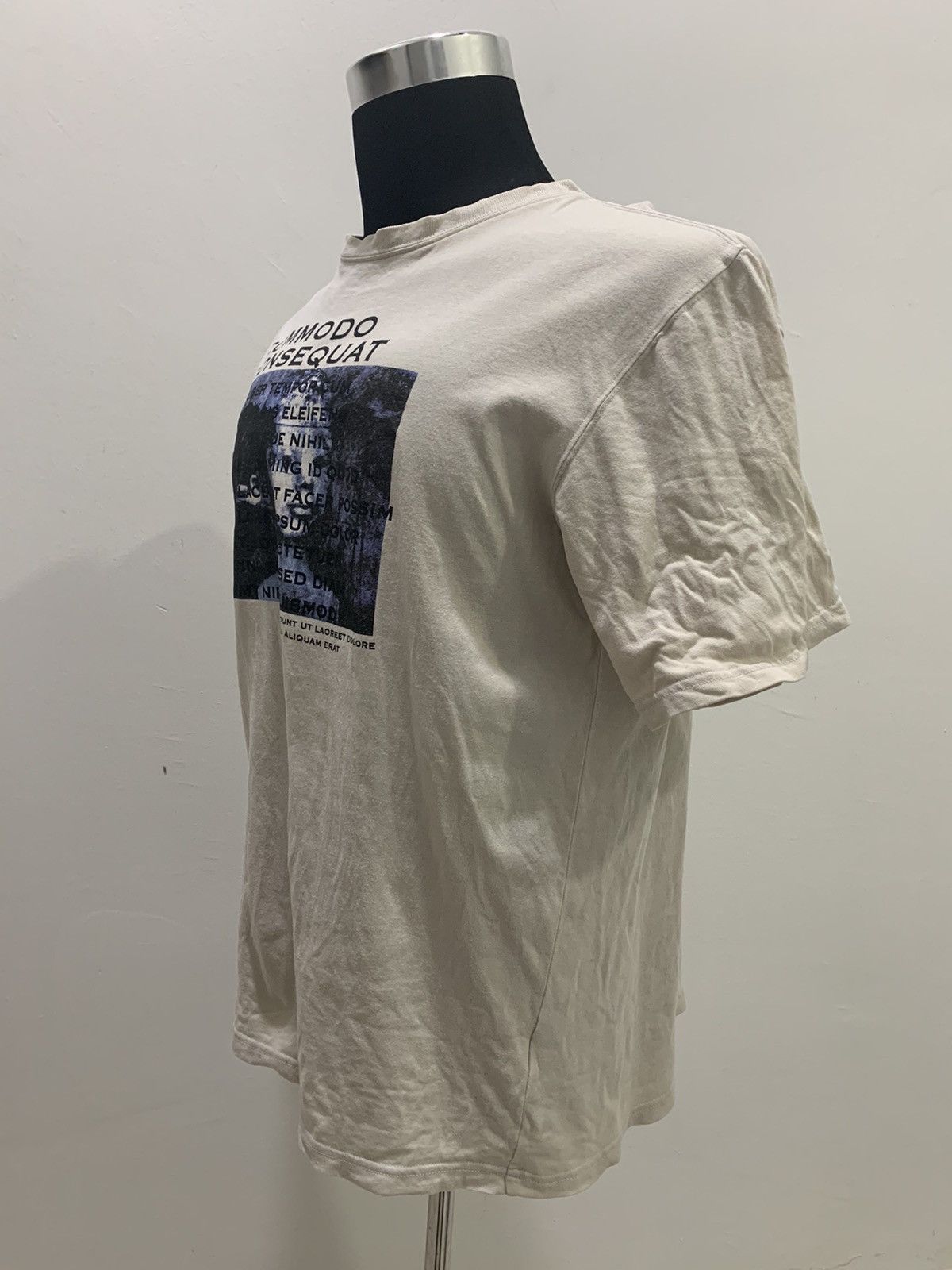 Japanese Brand × Vintage COMMODO CONSEQUAT Vintage 90s Box Logo Graphic Haunt TShirt Size US XL / EU 56 / 4 - 3 Thumbnail
