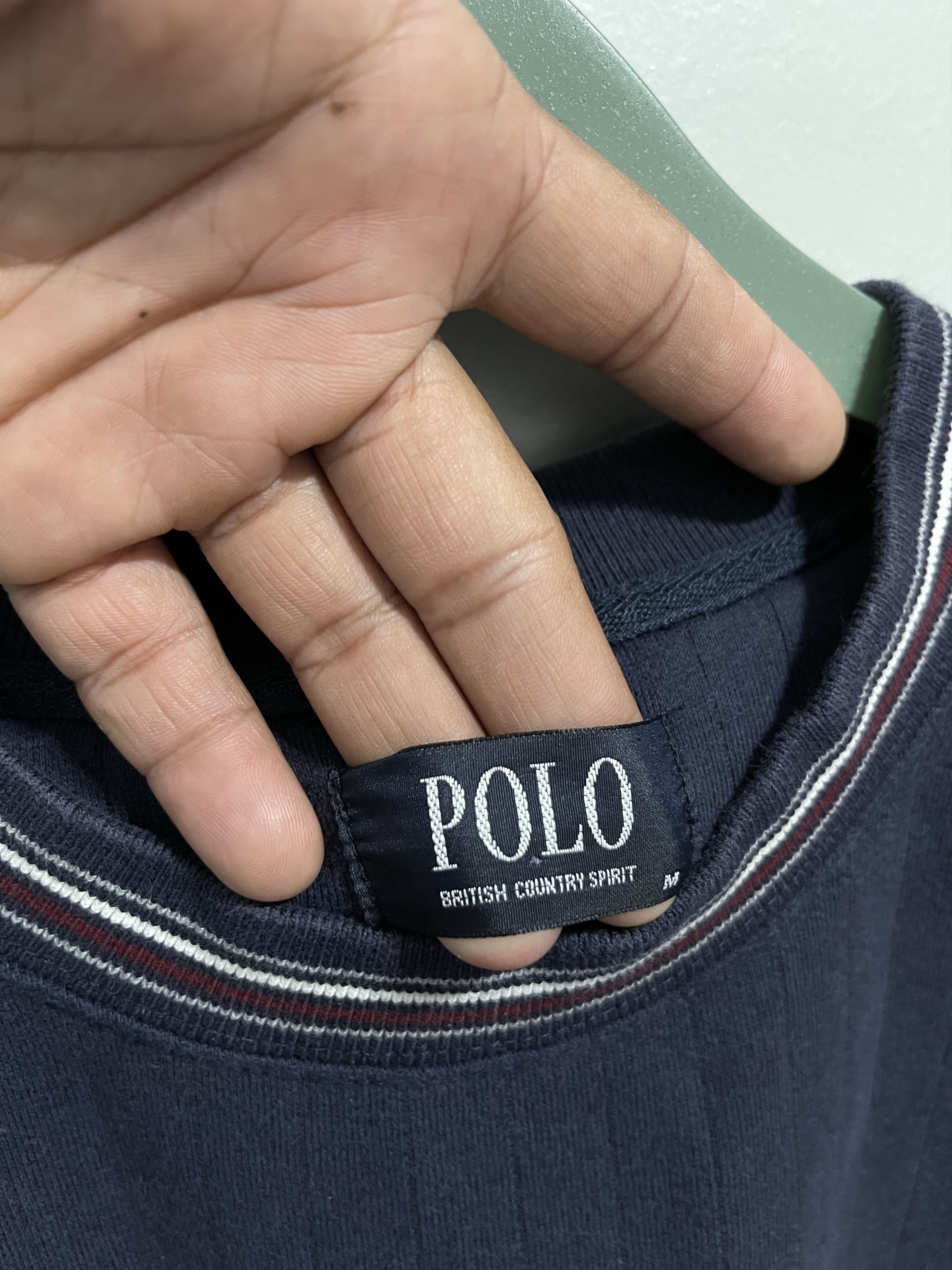 Vintage Polo British Country Spirit Mini Logo Embroidery Sweatshirt Size US S / EU 44-46 / 1 - 5 Thumbnail