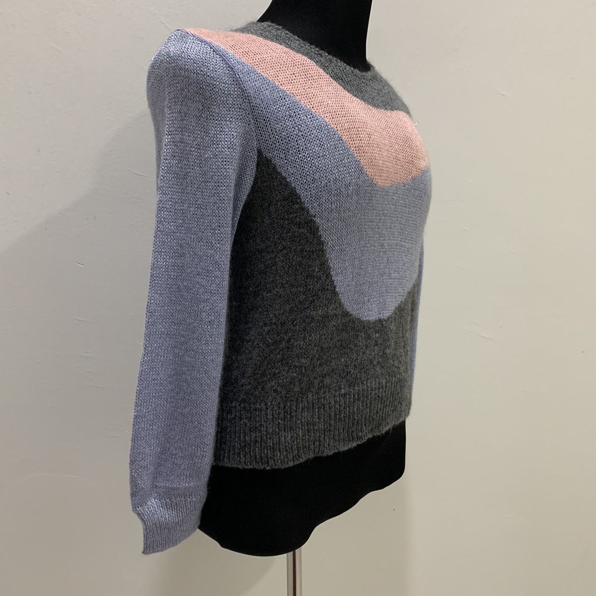 Designer × Homespun Knitwear CARAVAN Intarsia Woven Rayon Modern Knitwear Jumper Sweater Size US S / EU 44-46 / 1 - 5 Thumbnail