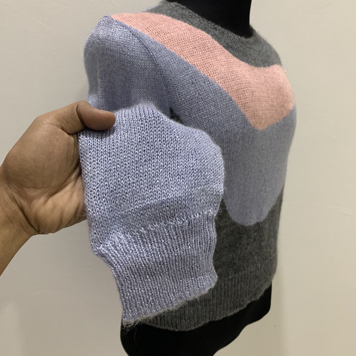 Designer × Homespun Knitwear CARAVAN Intarsia Woven Rayon Modern Knitwear Jumper Sweater Size US S / EU 44-46 / 1 - 11 Thumbnail