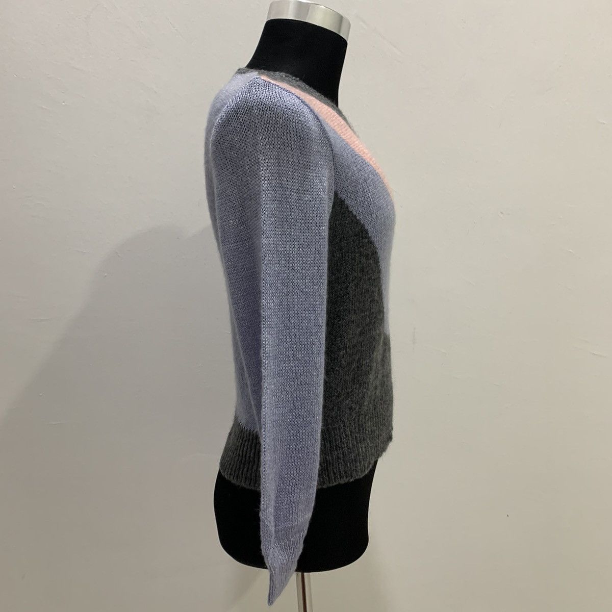 Designer × Homespun Knitwear CARAVAN Intarsia Woven Rayon Modern Knitwear Jumper Sweater Size US S / EU 44-46 / 1 - 13 Thumbnail