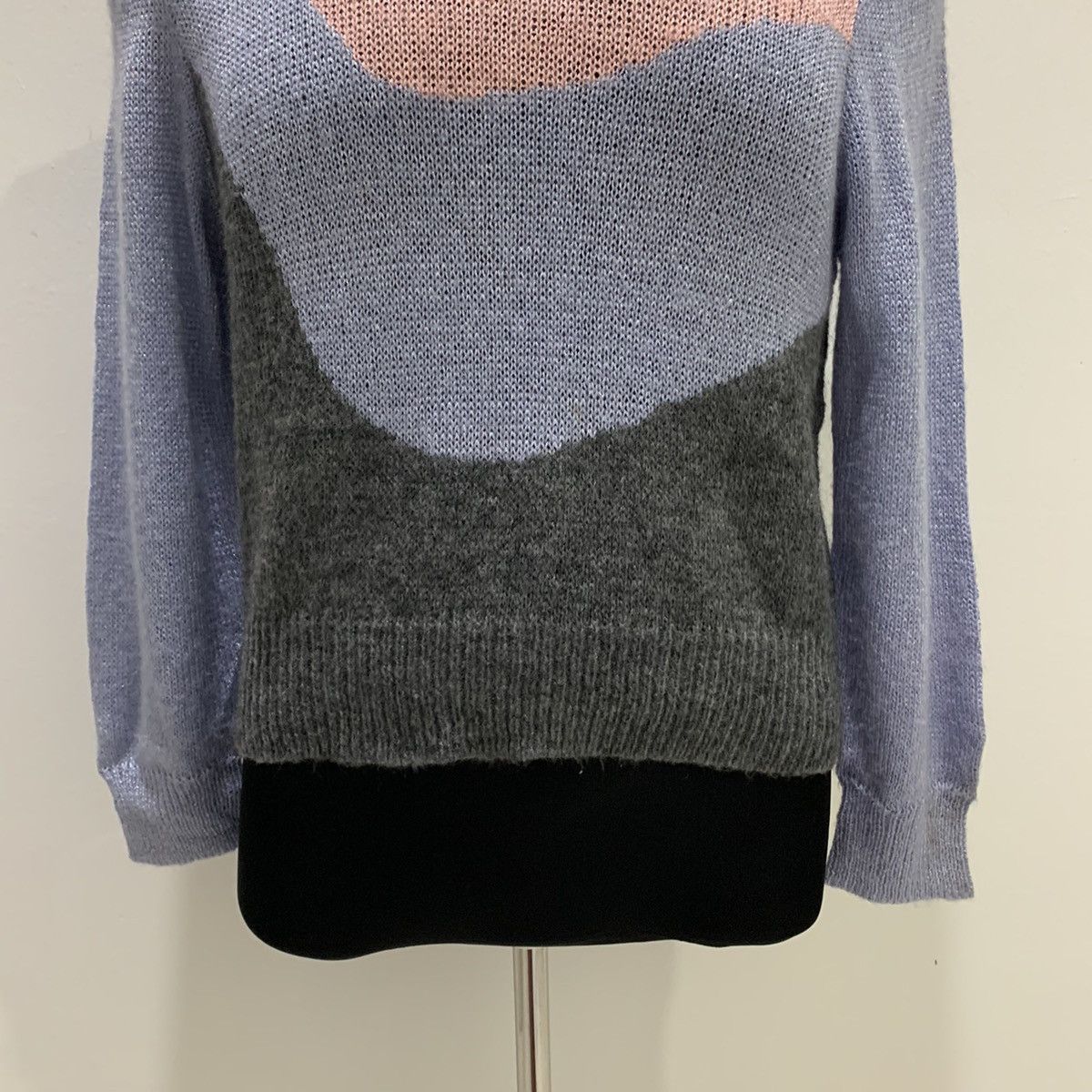 Designer × Homespun Knitwear CARAVAN Intarsia Woven Rayon Modern Knitwear Jumper Sweater Size US S / EU 44-46 / 1 - 4 Thumbnail