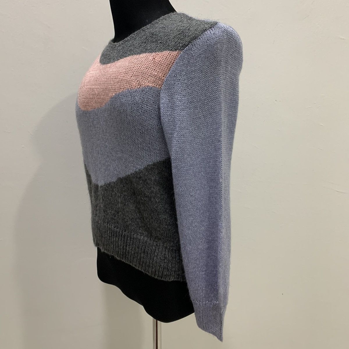 Designer × Homespun Knitwear CARAVAN Intarsia Woven Rayon Modern Knitwear Jumper Sweater Size US S / EU 44-46 / 1 - 6 Thumbnail