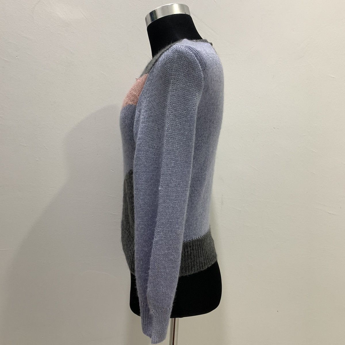 Designer × Homespun Knitwear CARAVAN Intarsia Woven Rayon Modern Knitwear Jumper Sweater Size US S / EU 44-46 / 1 - 12 Thumbnail