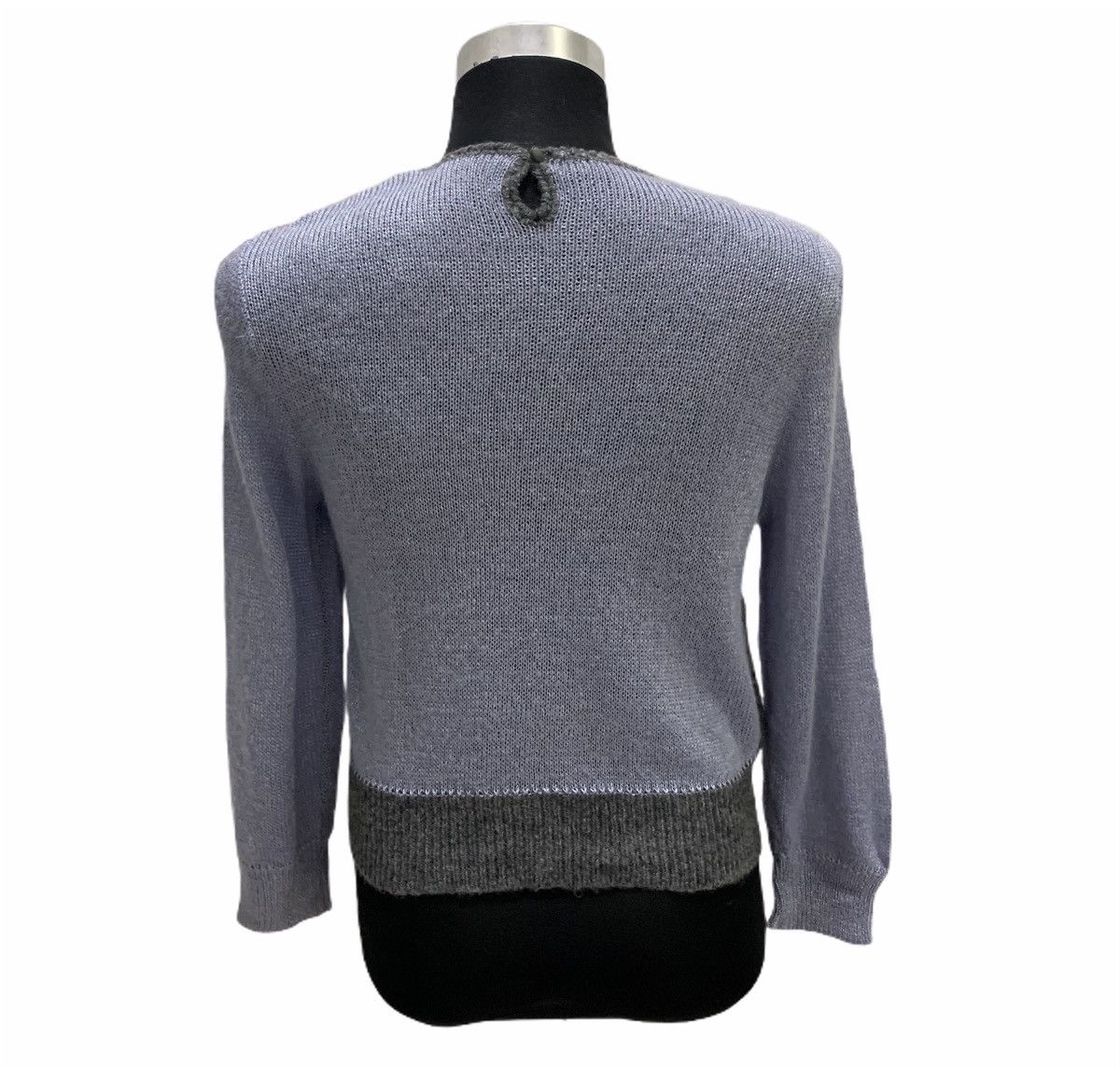 Designer × Homespun Knitwear CARAVAN Intarsia Woven Rayon Modern Knitwear Jumper Sweater Size US S / EU 44-46 / 1 - 2 Thumbnail