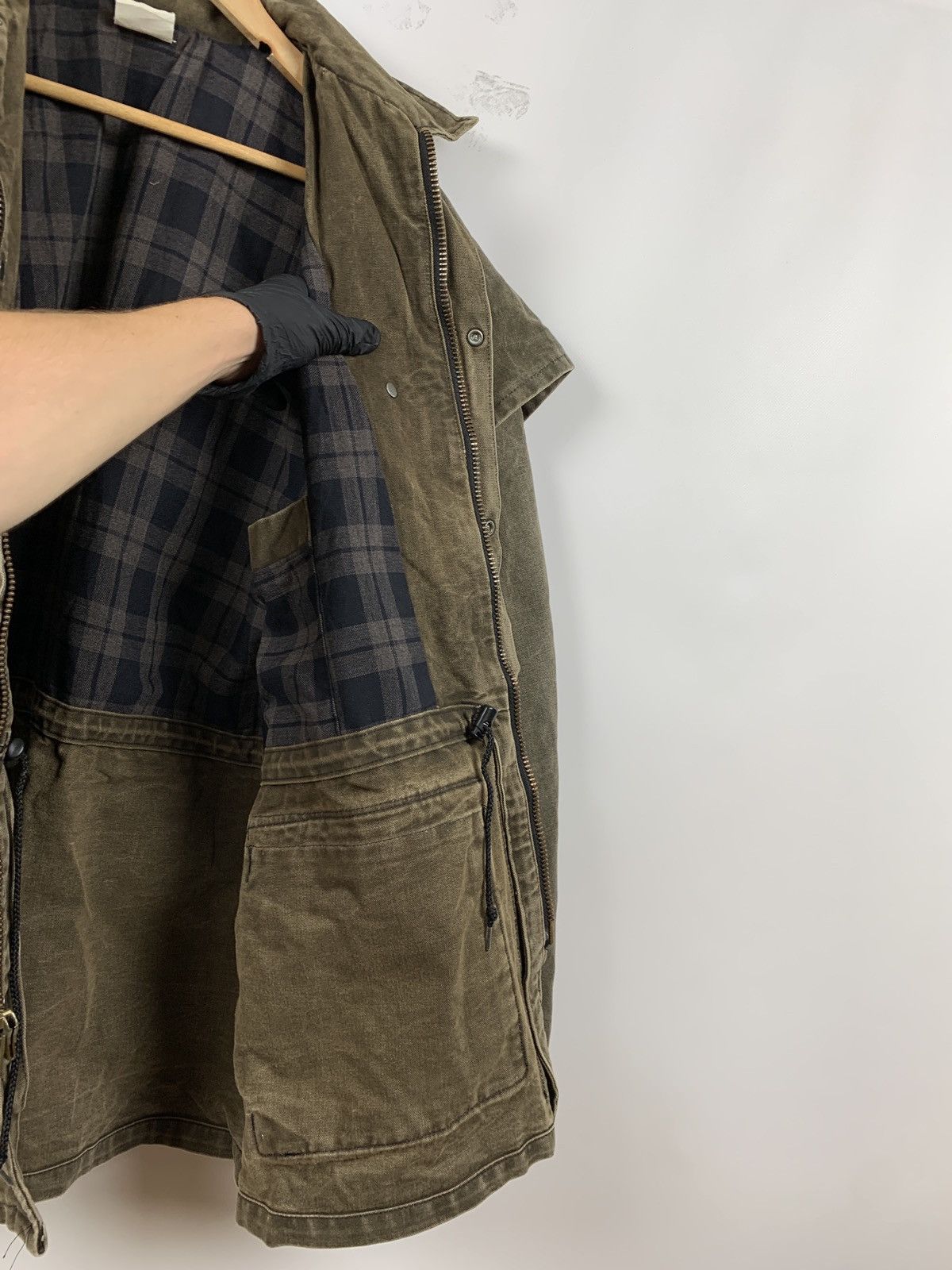 Carhartt 90s Vintage Carhartt Very Rare Khaki Jacket Size US XL / EU 56 / 4 - 15 Thumbnail