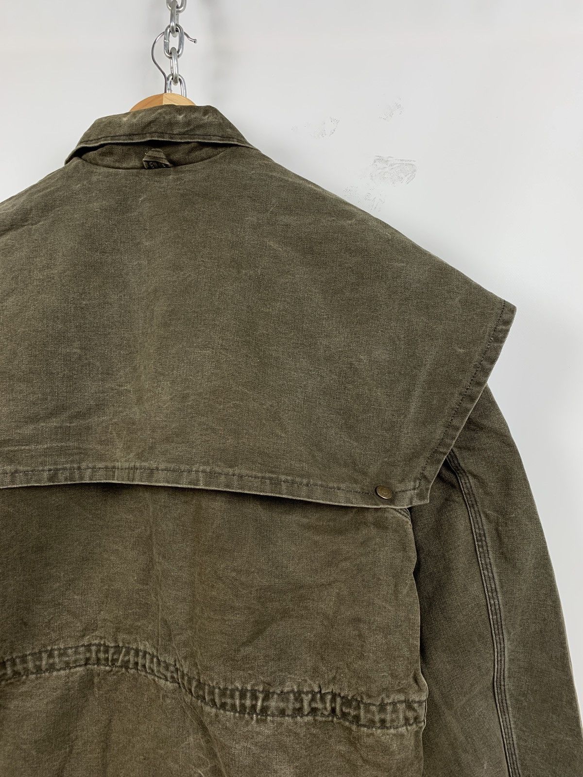 Carhartt 90s Vintage Carhartt Very Rare Khaki Jacket Size US XL / EU 56 / 4 - 17 Thumbnail