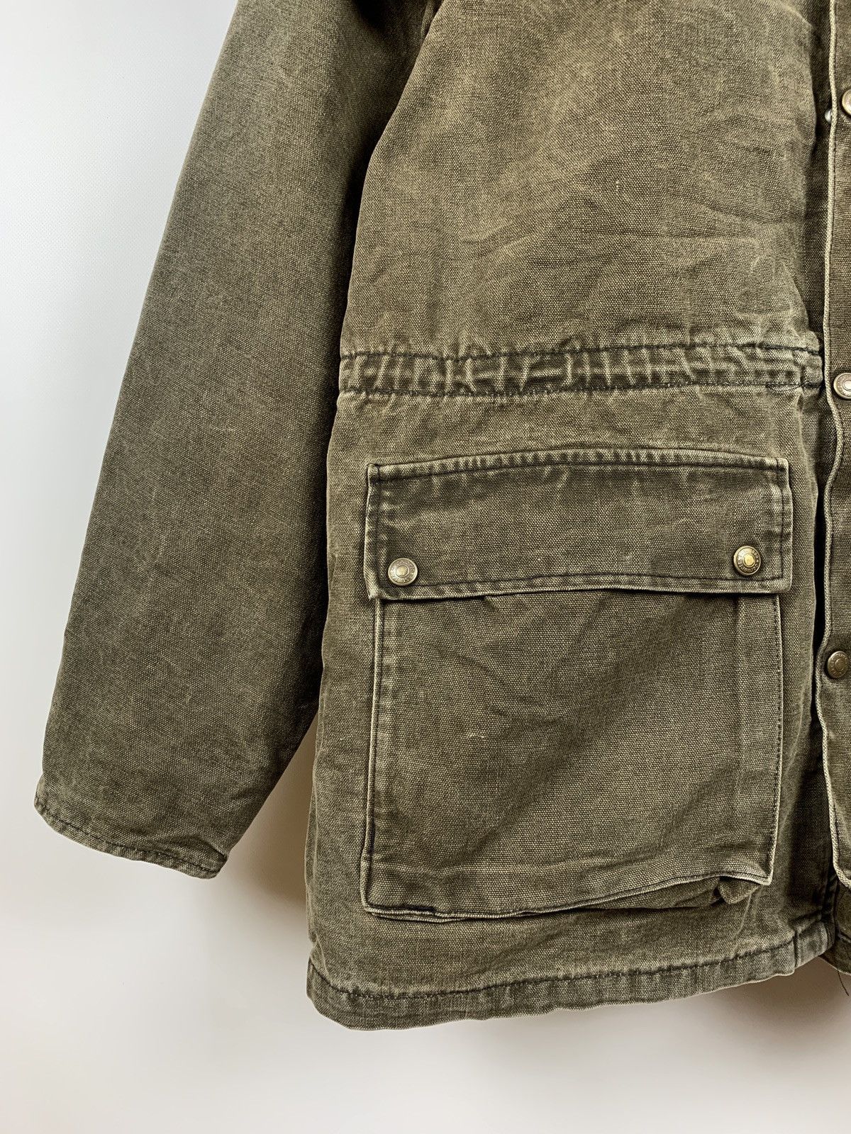 Carhartt 90s Vintage Carhartt Very Rare Khaki Jacket Size US XL / EU 56 / 4 - 9 Thumbnail