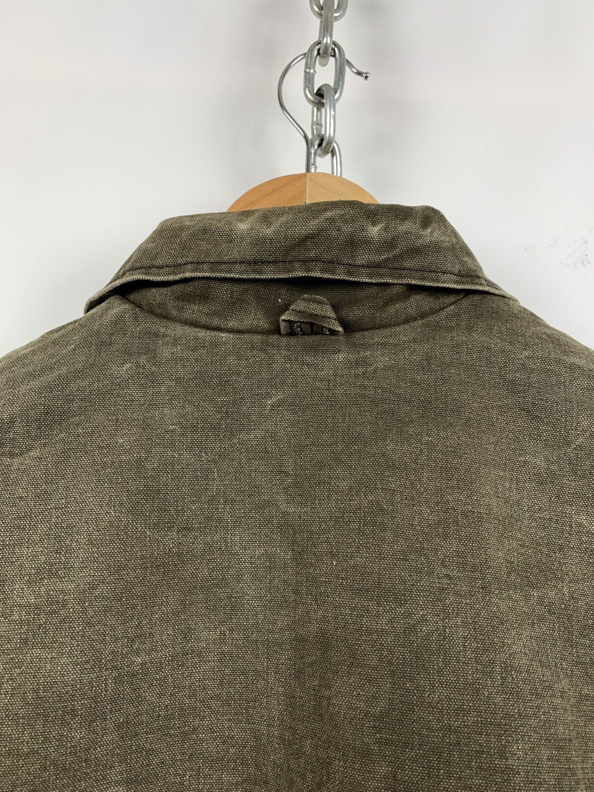 Carhartt 90s Vintage Carhartt Very Rare Khaki Jacket Size US XL / EU 56 / 4 - 18 Thumbnail