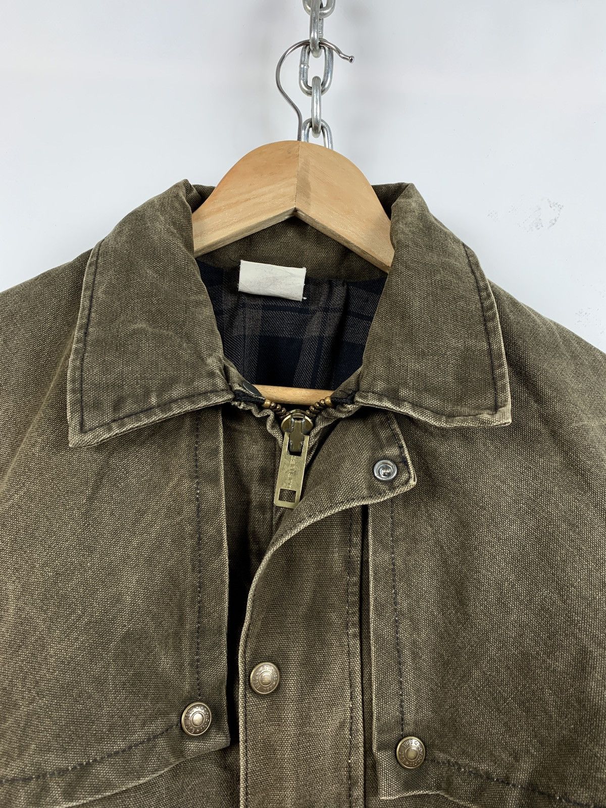 Carhartt 90s Vintage Carhartt Very Rare Khaki Jacket Size US XL / EU 56 / 4 - 7 Thumbnail