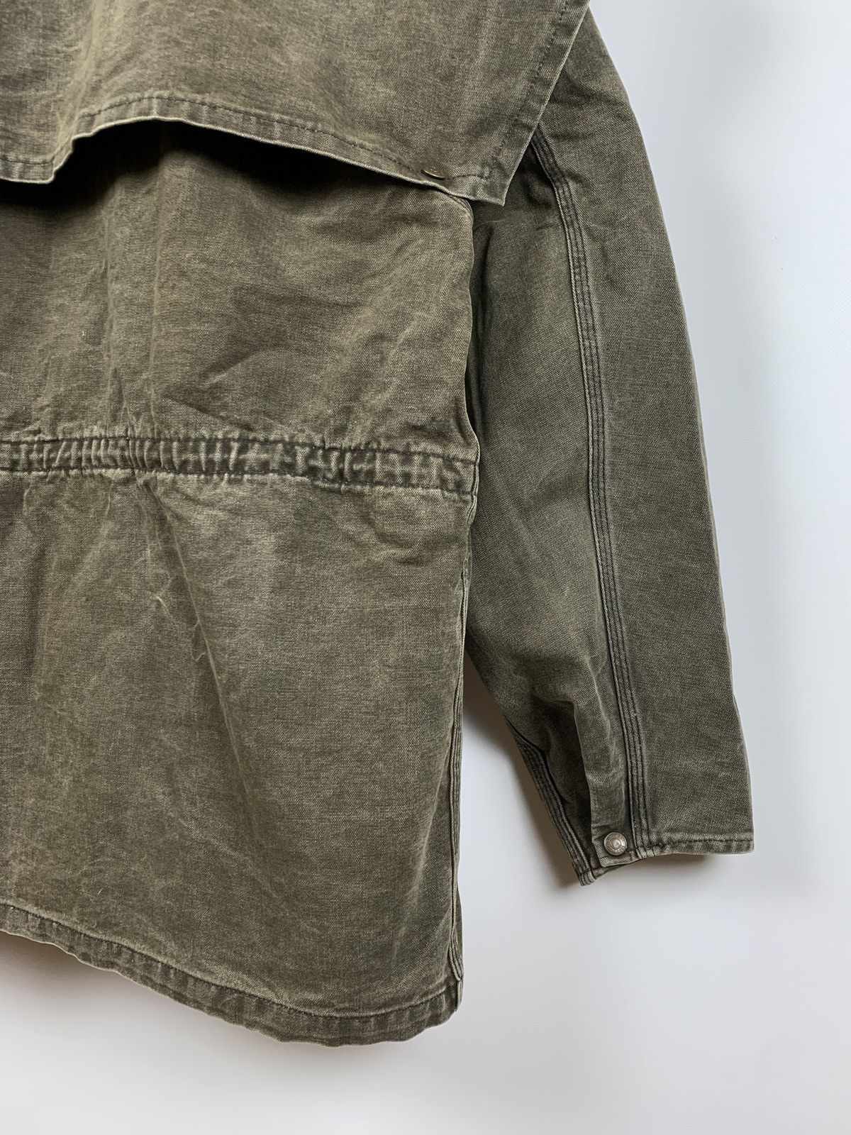 Carhartt 90s Vintage Carhartt Very Rare Khaki Jacket Size US XL / EU 56 / 4 - 21 Thumbnail