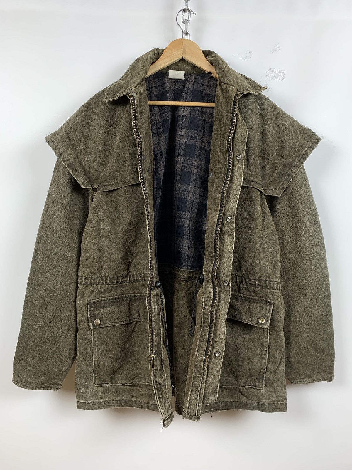 Carhartt 90s Vintage Carhartt Very Rare Khaki Jacket Size US XL / EU 56 / 4 - 3 Thumbnail