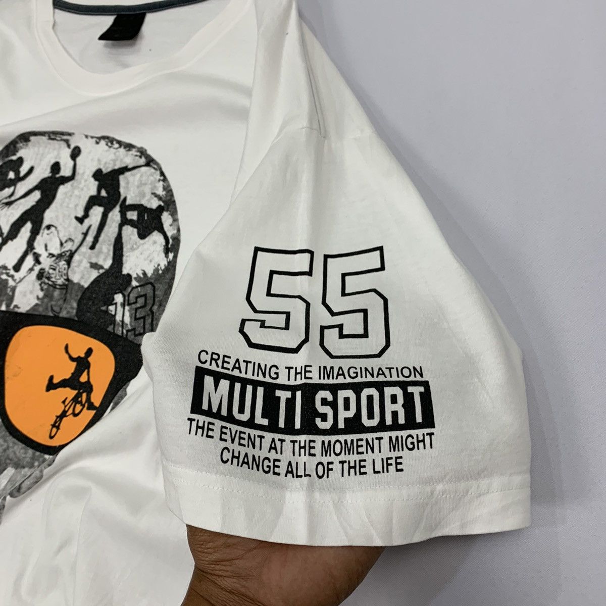 Gear for Sports TIMESTEP 55 Multisport BigLogo Skull Extreme Sport TShirt Size US XXL / EU 58 / 5 - 8 Thumbnail
