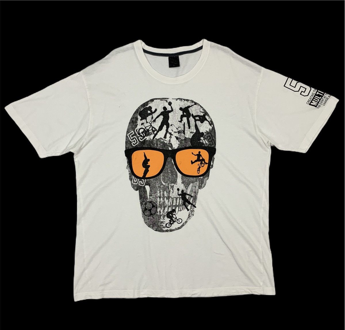 Gear for Sports TIMESTEP 55 Multisport BigLogo Skull Extreme Sport TShirt Size US XXL / EU 58 / 5 - 1 Thumbnail