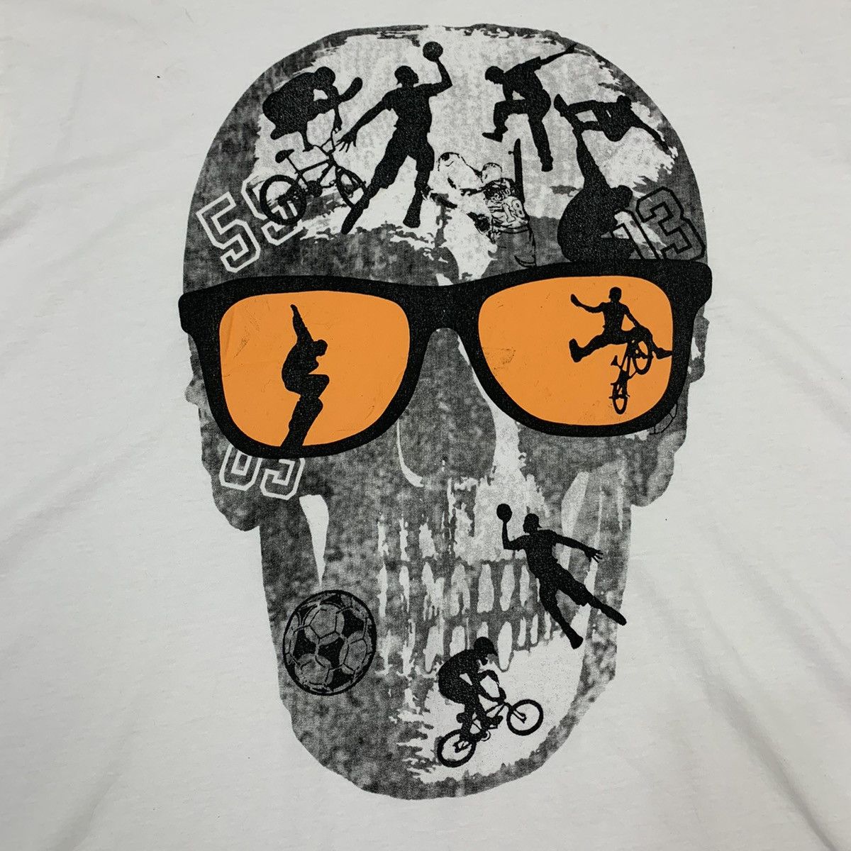 Gear for Sports TIMESTEP 55 Multisport BigLogo Skull Extreme Sport TShirt Size US XXL / EU 58 / 5 - 7 Thumbnail