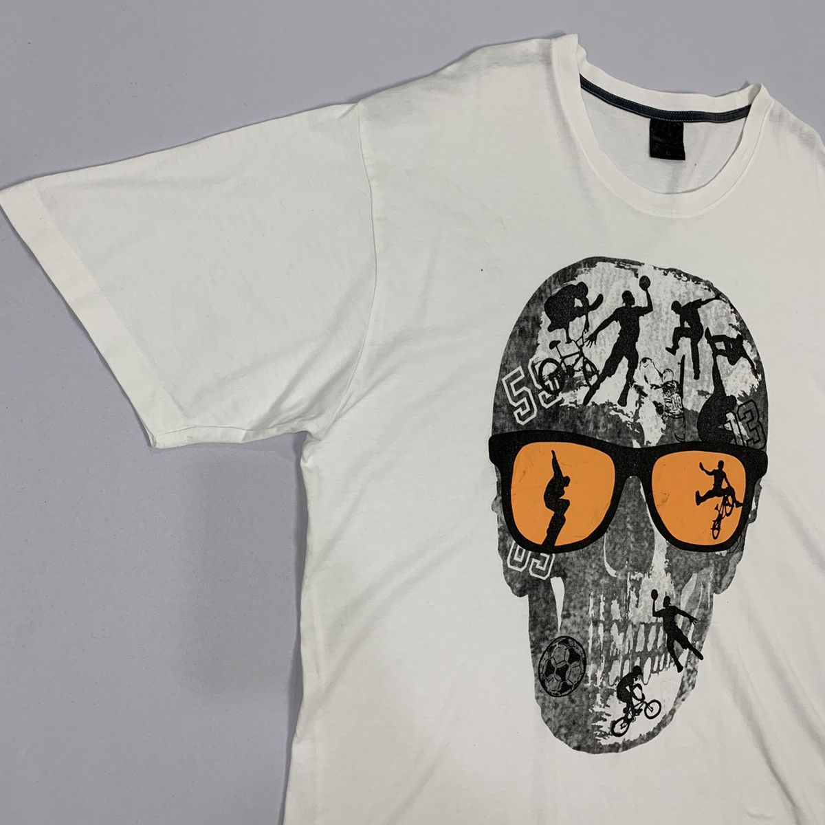 Gear for Sports TIMESTEP 55 Multisport BigLogo Skull Extreme Sport TShirt Size US XXL / EU 58 / 5 - 3 Thumbnail