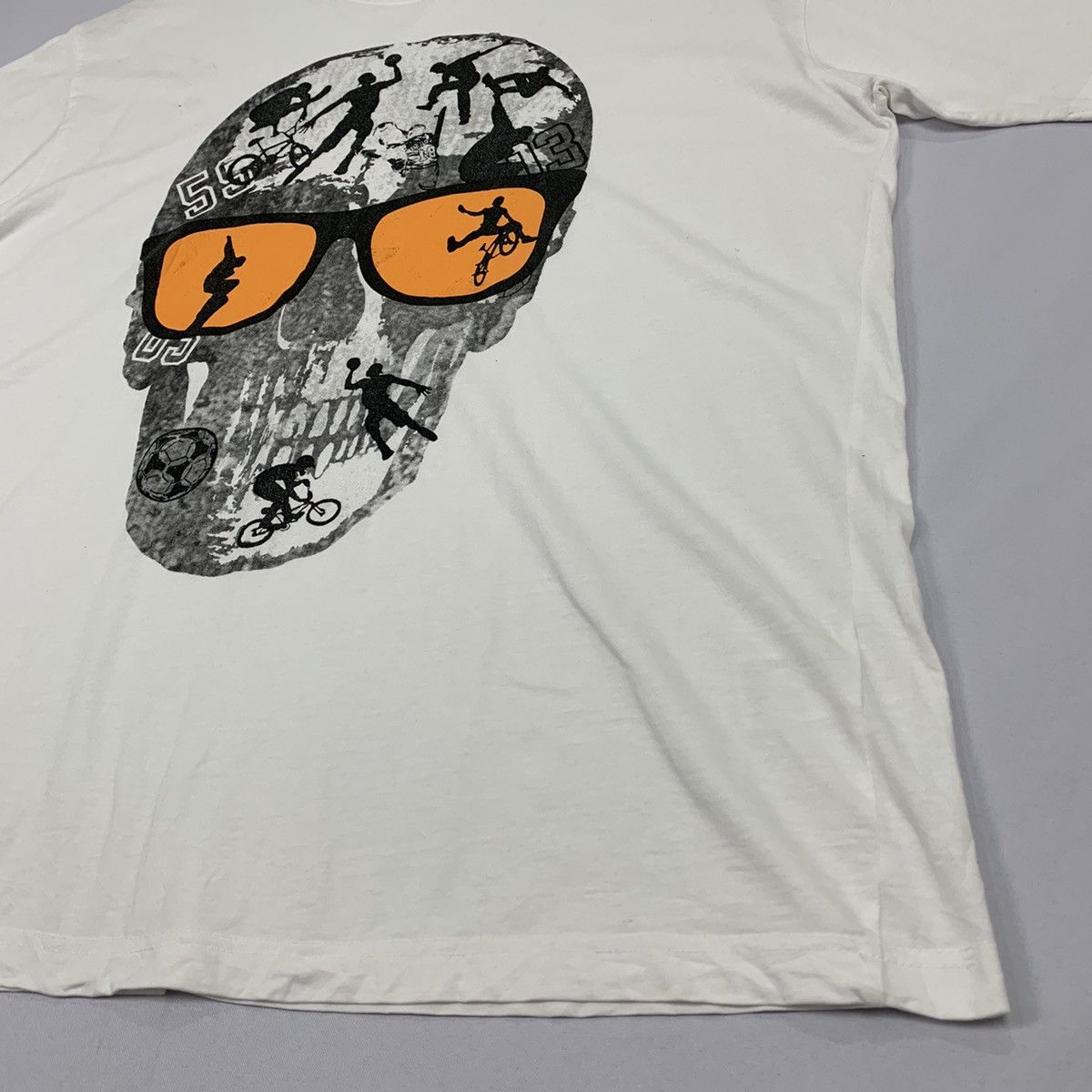 Gear for Sports TIMESTEP 55 Multisport BigLogo Skull Extreme Sport TShirt Size US XXL / EU 58 / 5 - 6 Thumbnail