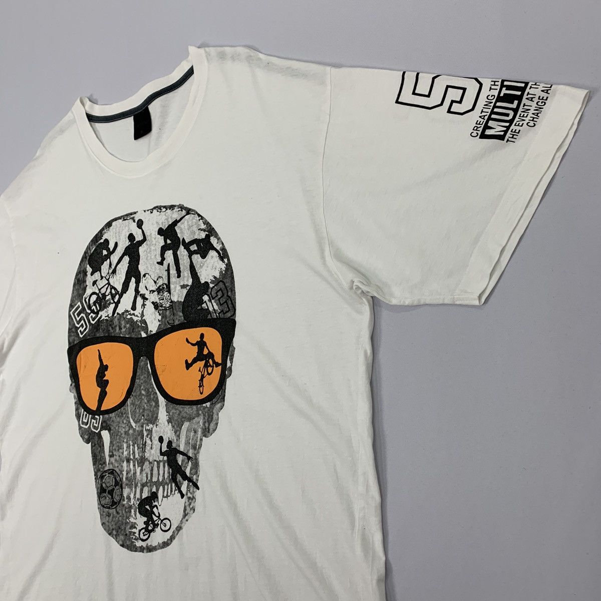 Gear for Sports TIMESTEP 55 Multisport BigLogo Skull Extreme Sport TShirt Size US XXL / EU 58 / 5 - 4 Thumbnail