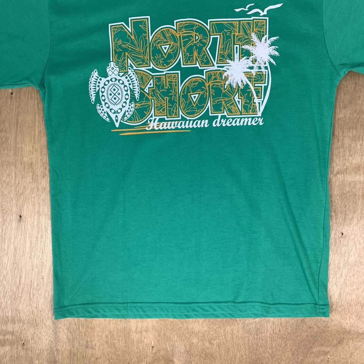 Vintage BEAUMERE Vintag North Shore Hawaii Beach Surf Summer Tshirt Size US S / EU 44-46 / 1 - 4 Thumbnail