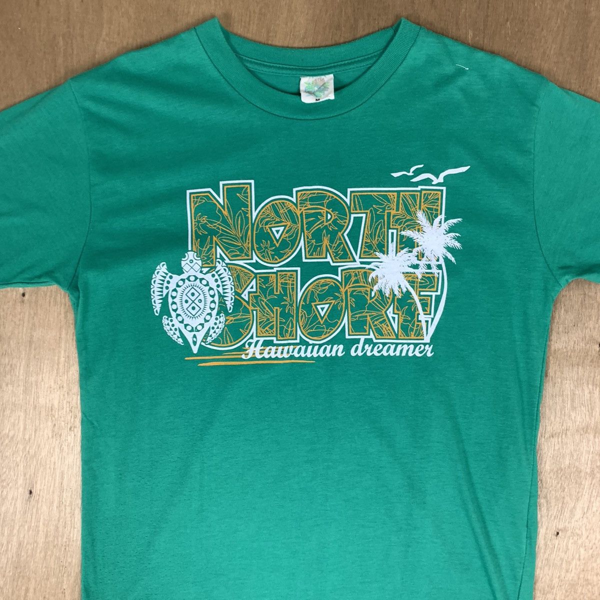Vintage BEAUMERE Vintag North Shore Hawaii Beach Surf Summer Tshirt Size US S / EU 44-46 / 1 - 3 Thumbnail