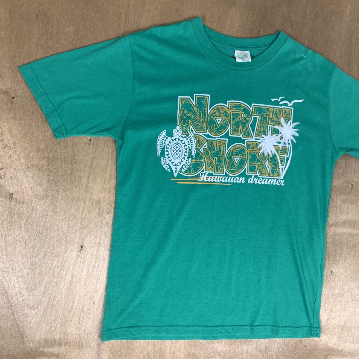 Vintage BEAUMERE Vintag North Shore Hawaii Beach Surf Summer Tshirt Size US S / EU 44-46 / 1 - 5 Thumbnail
