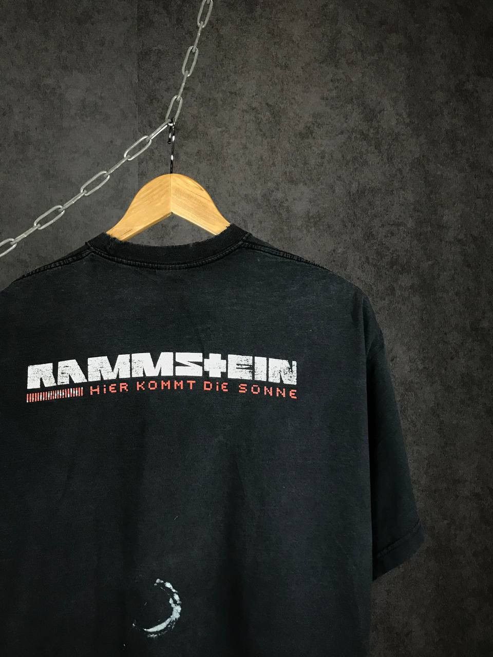 Band Tees Rammstein vintage rock band overprinted distressed tee Size US XL / EU 56 / 4 - 5 Thumbnail