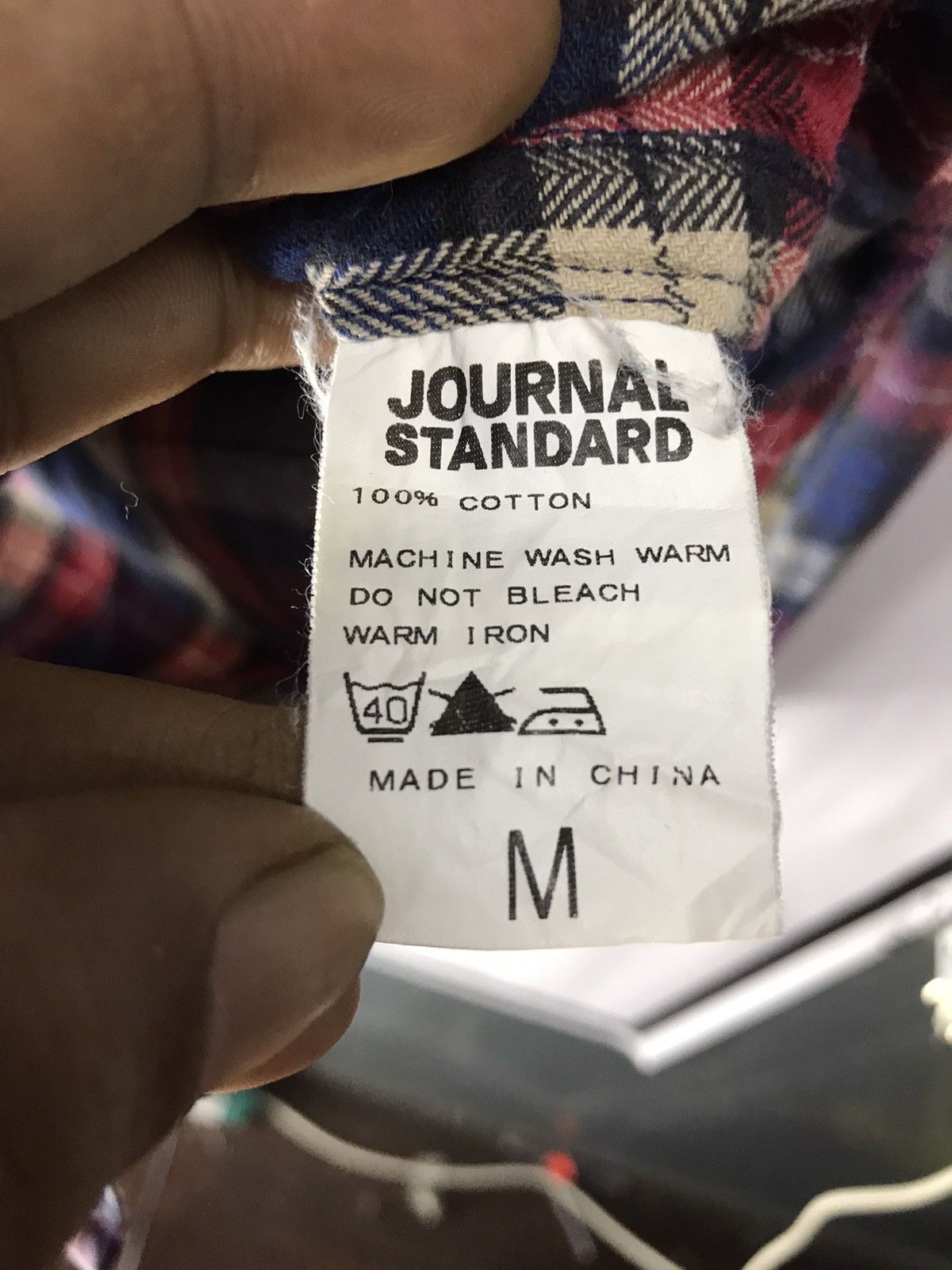 Flannel × Journal Standard Journal standard flannel multicolor shirt Size US M / EU 48-50 / 2 - 4 Thumbnail