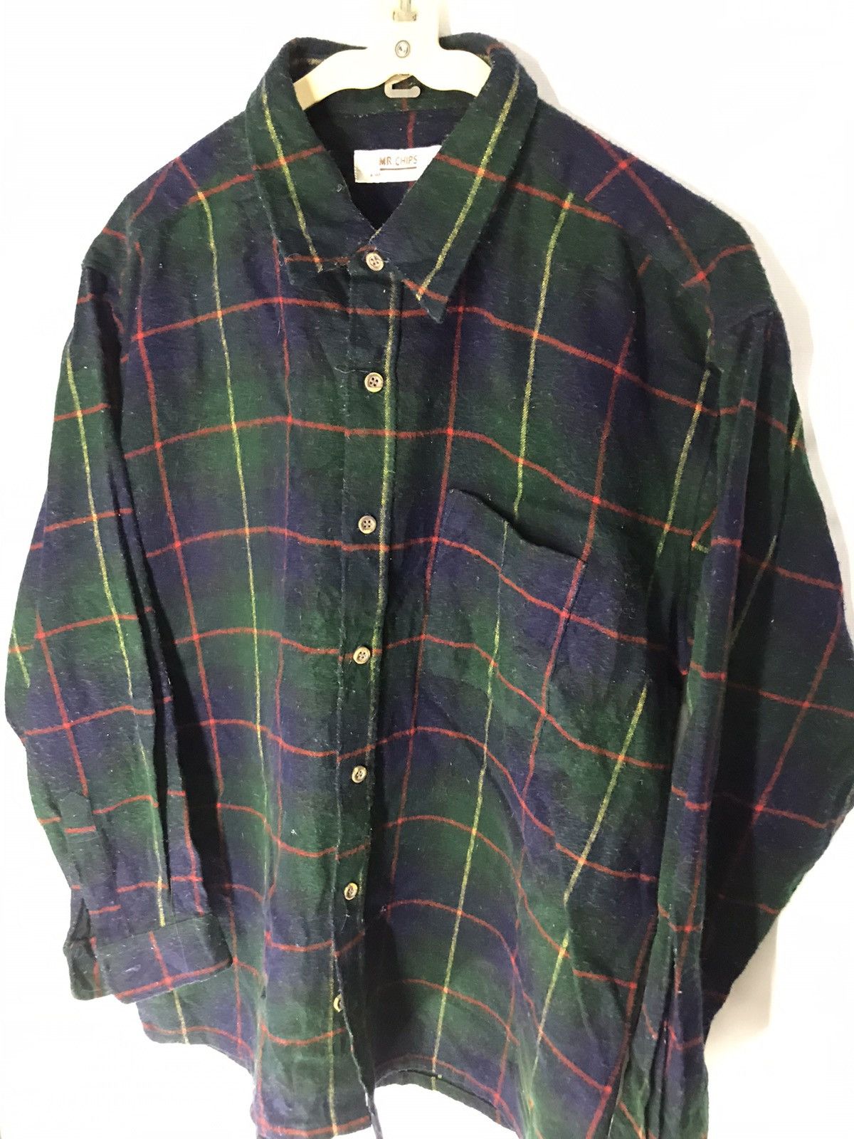 Flannel × Japanese Brand × Vintage Vintage wool flannel by mr.chips Size US M / EU 48-50 / 2 - 3 Thumbnail