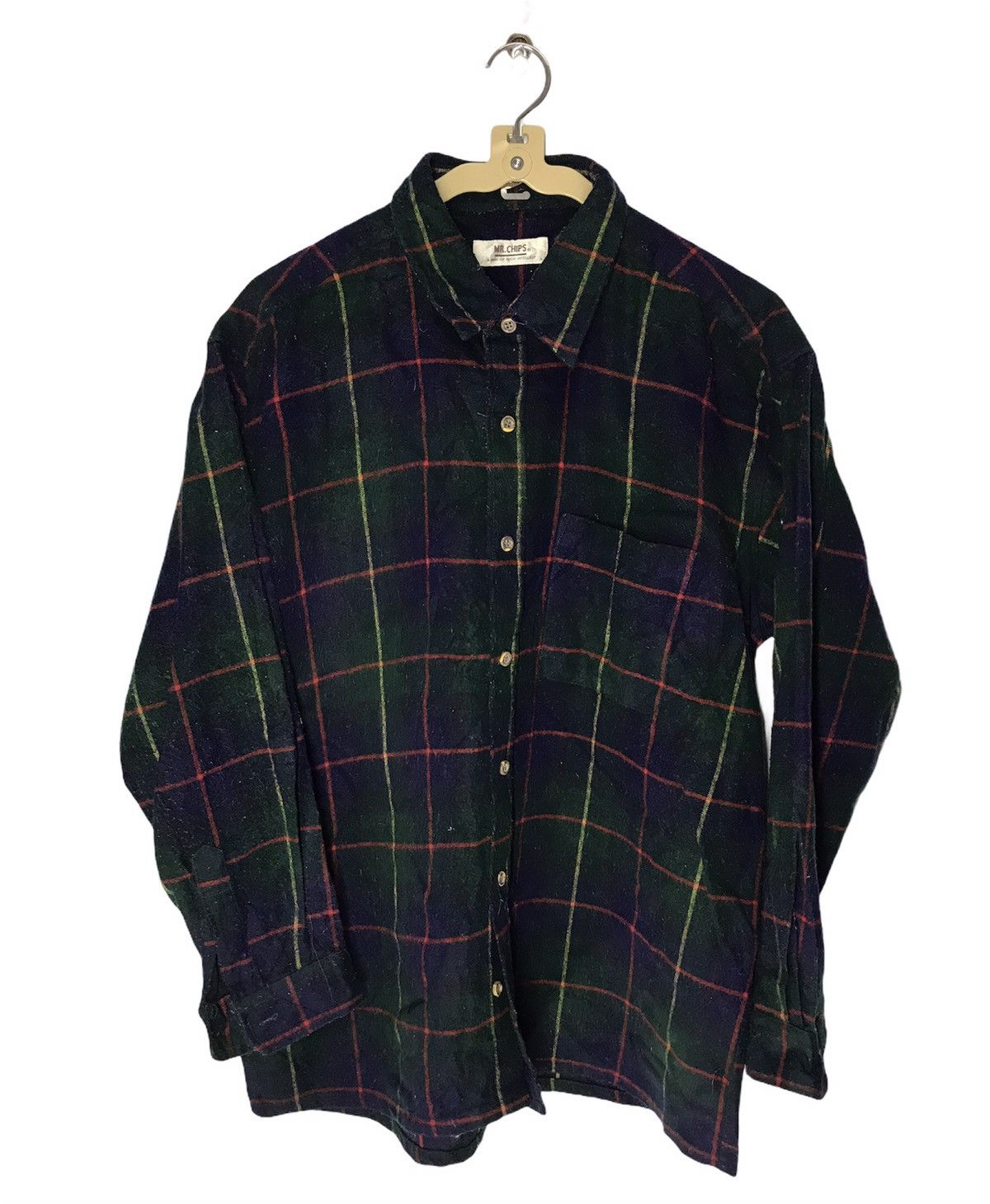 Flannel × Japanese Brand × Vintage Vintage wool flannel by mr.chips Size US M / EU 48-50 / 2 - 1 Thumbnail