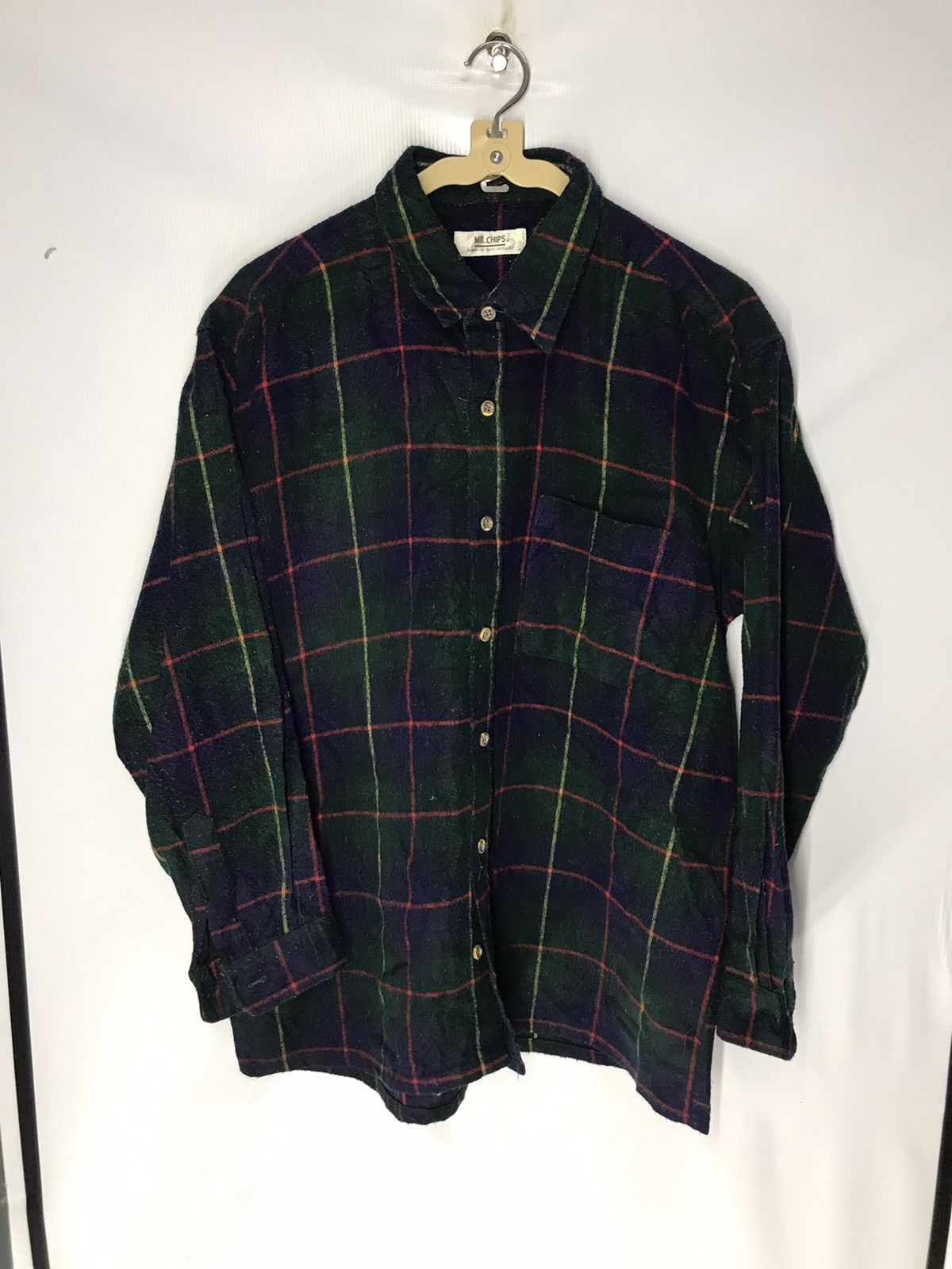 Flannel × Japanese Brand × Vintage Vintage wool flannel by mr.chips Size US M / EU 48-50 / 2 - 6 Thumbnail