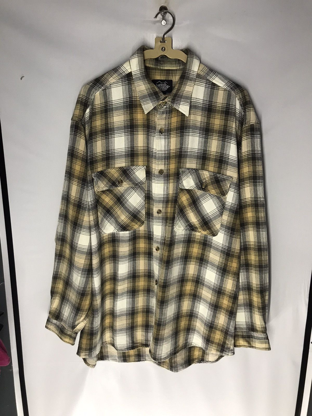 Flannel × Vintage Vintage distressed wool flannel by may club Size US L / EU 52-54 / 3 - 6 Thumbnail