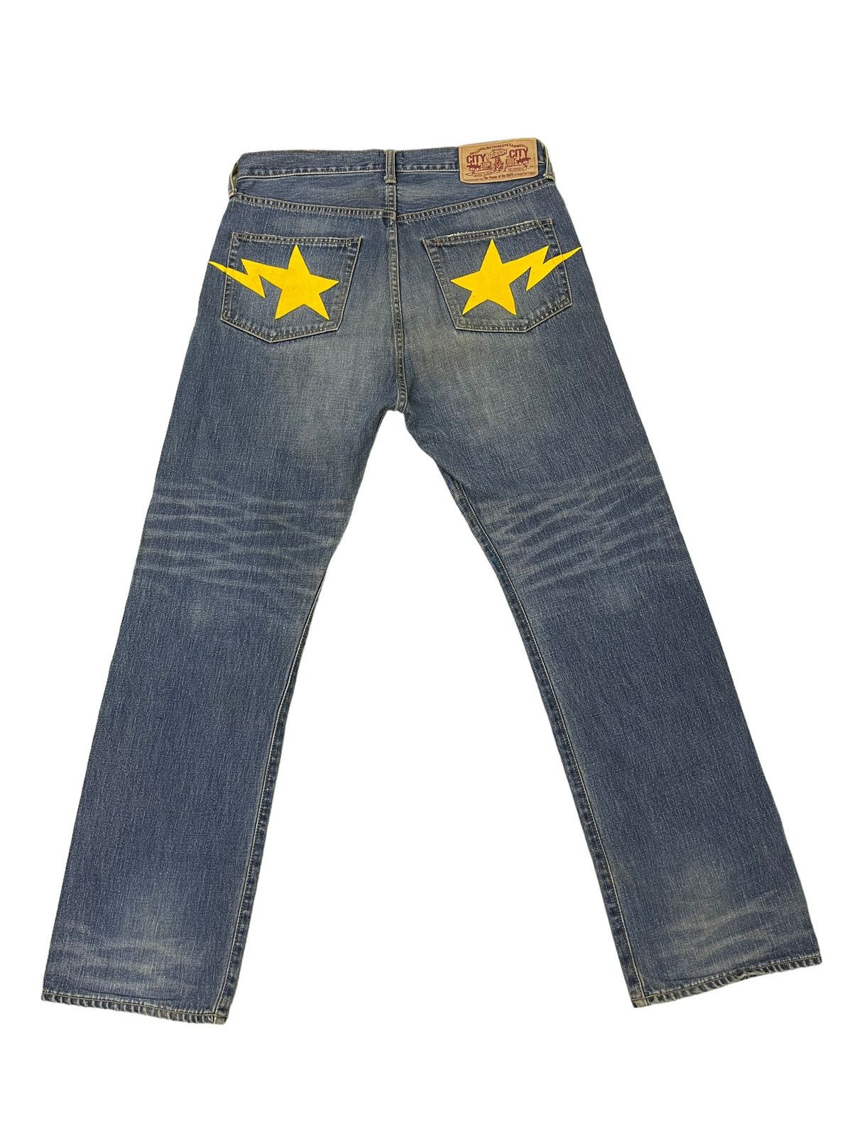 Bathing Ape Ebay Bapesta Denim Bape × Nigo Bape Sta Jeans Nigo