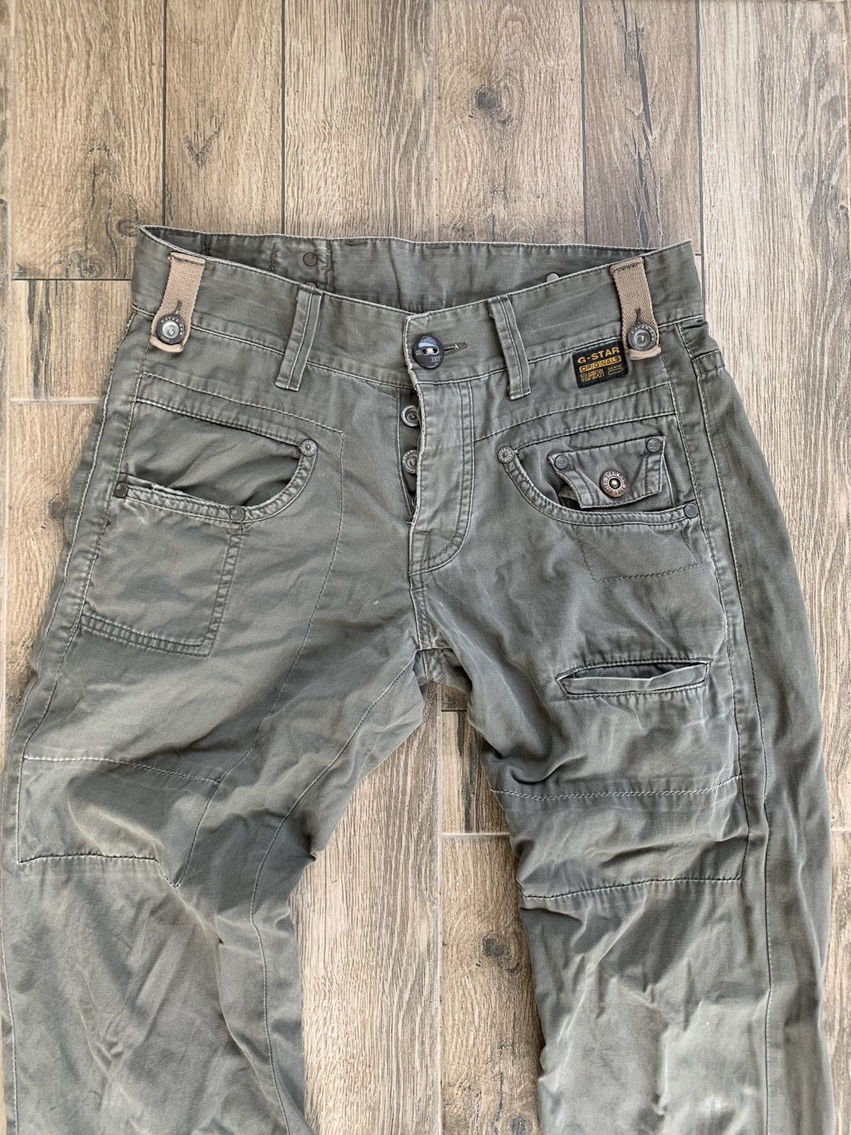 G-Star × Japanese Brand G - Star Raw Denim Army Pants Size US 32 / EU 48 - 2 Thumbnail