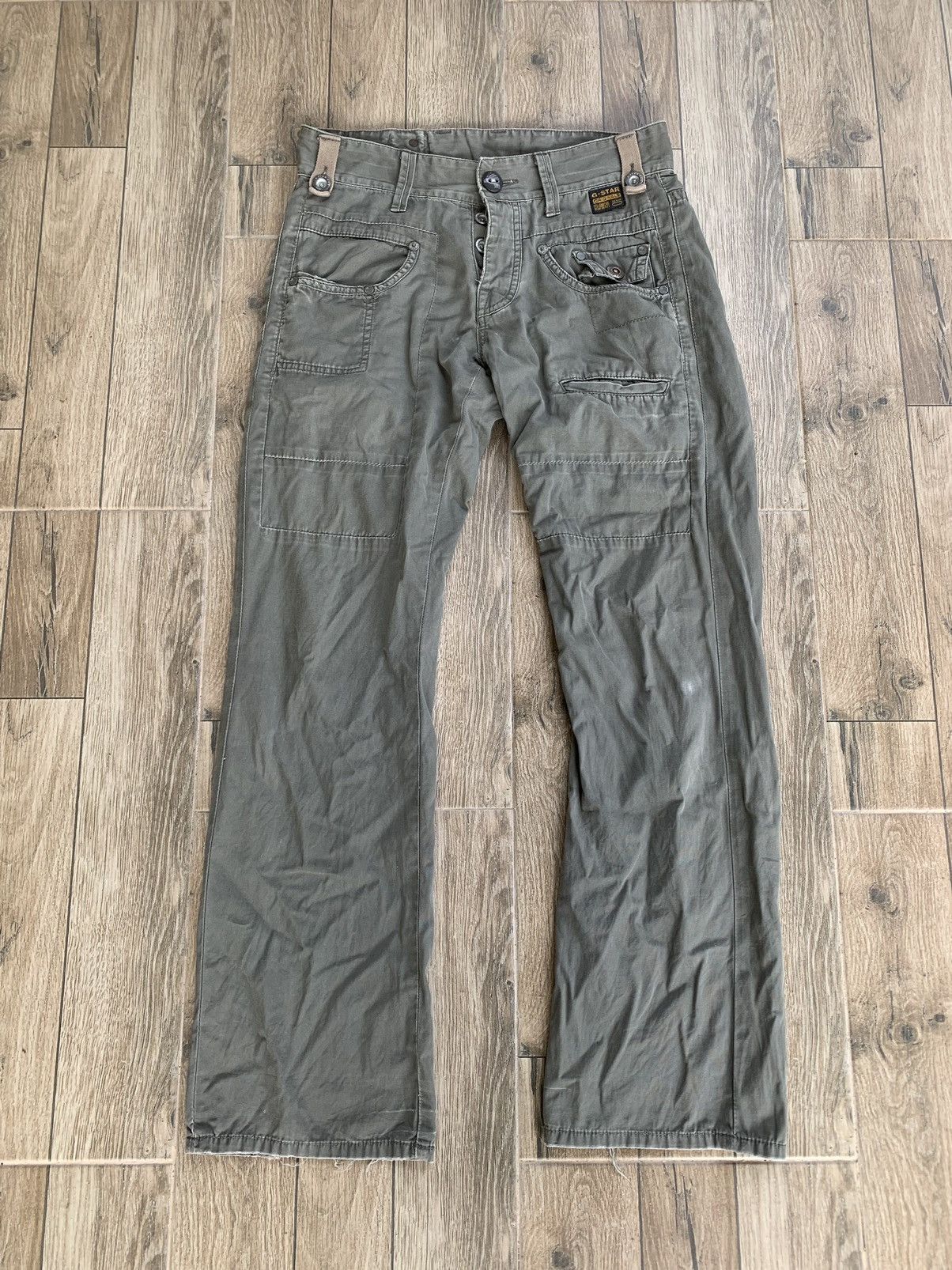 G-Star × Japanese Brand G - Star Raw Denim Army Pants Size US 32 / EU 48 - 1 Thumbnail