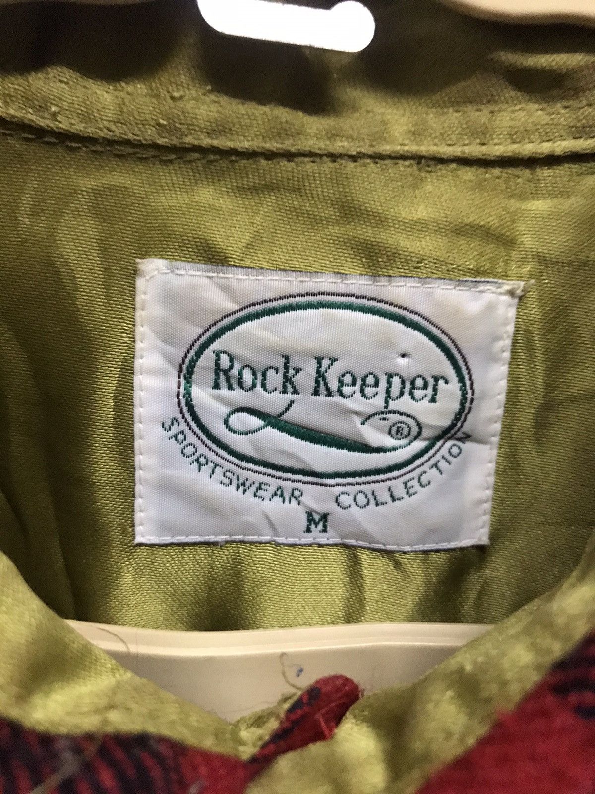Flannel × Vintage Vintage rock keeper wool flannel shirt Size US M / EU 48-50 / 2 - 3 Thumbnail