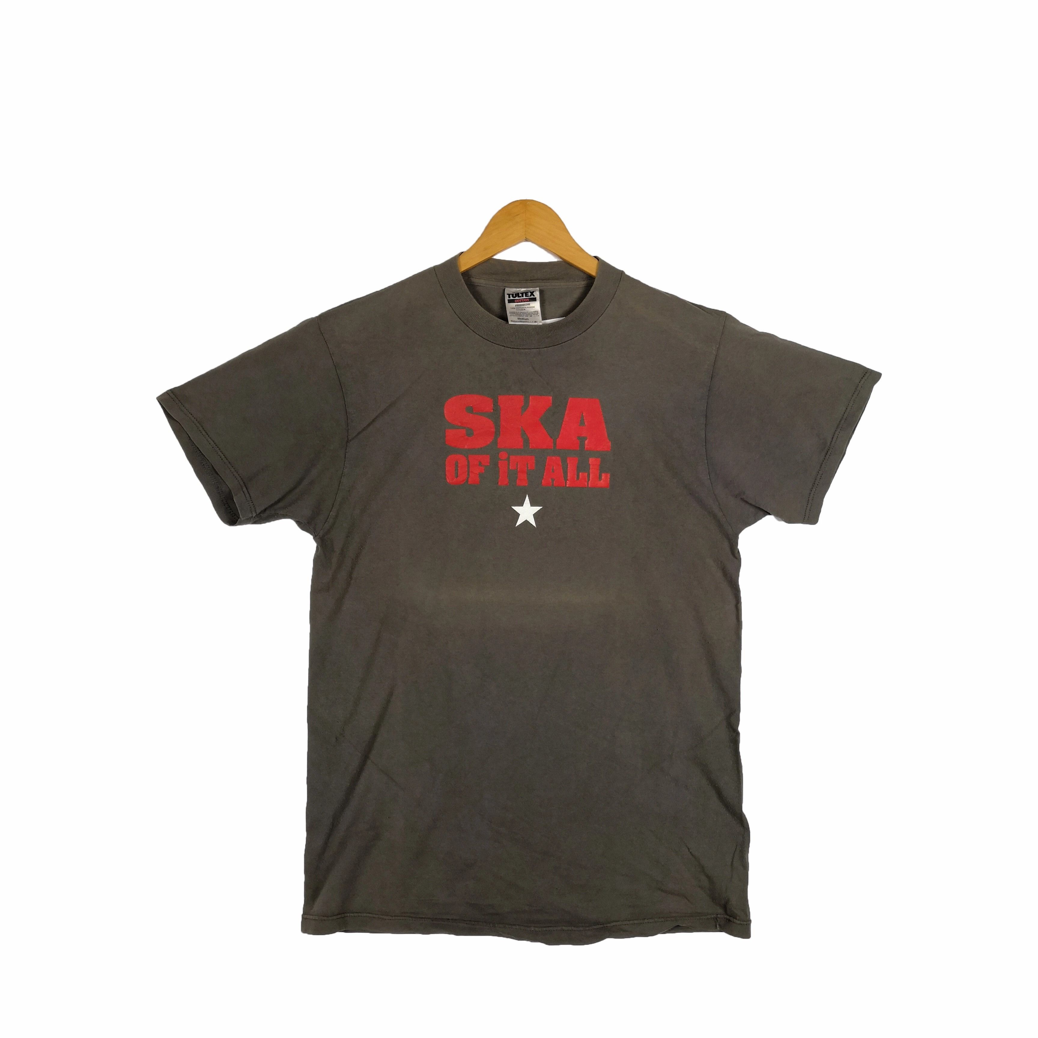 Vintage 90s Ska of it All T-Shirt Japanese Ska Punk Band Tee