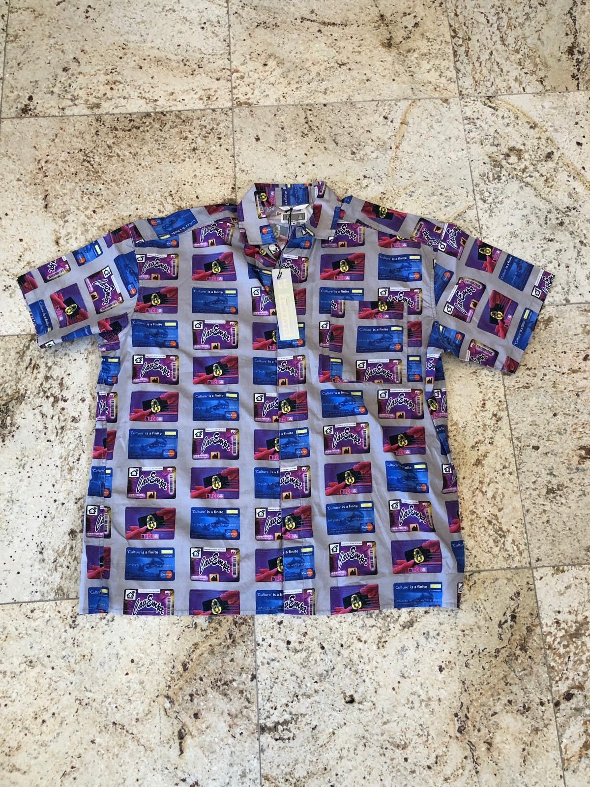 “Culture is Finite” SS Button Up
