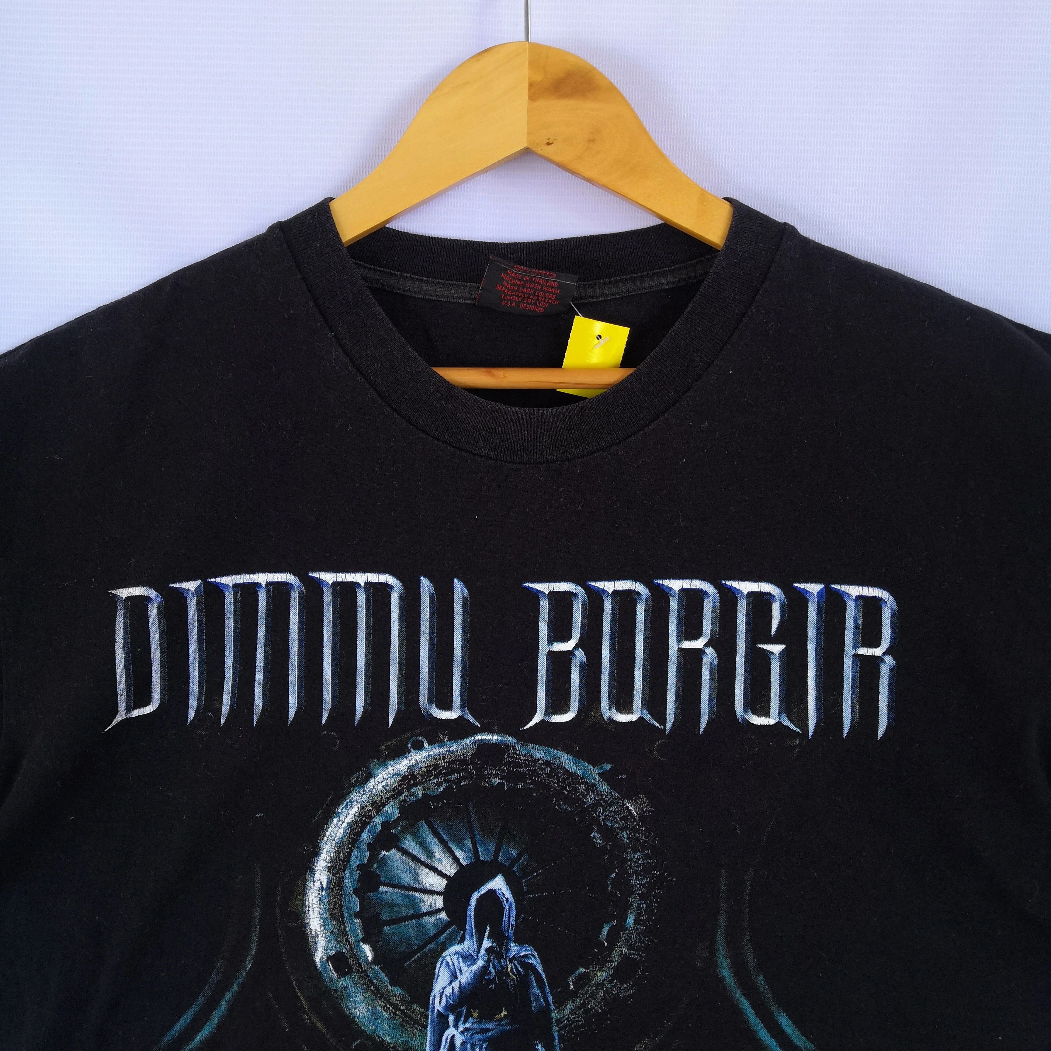 Band Tees Vintage Dimmu Borgir T Shirt Death Cult Armageddon Band Tee Size US XL / EU 56 / 4 - 6 Thumbnail