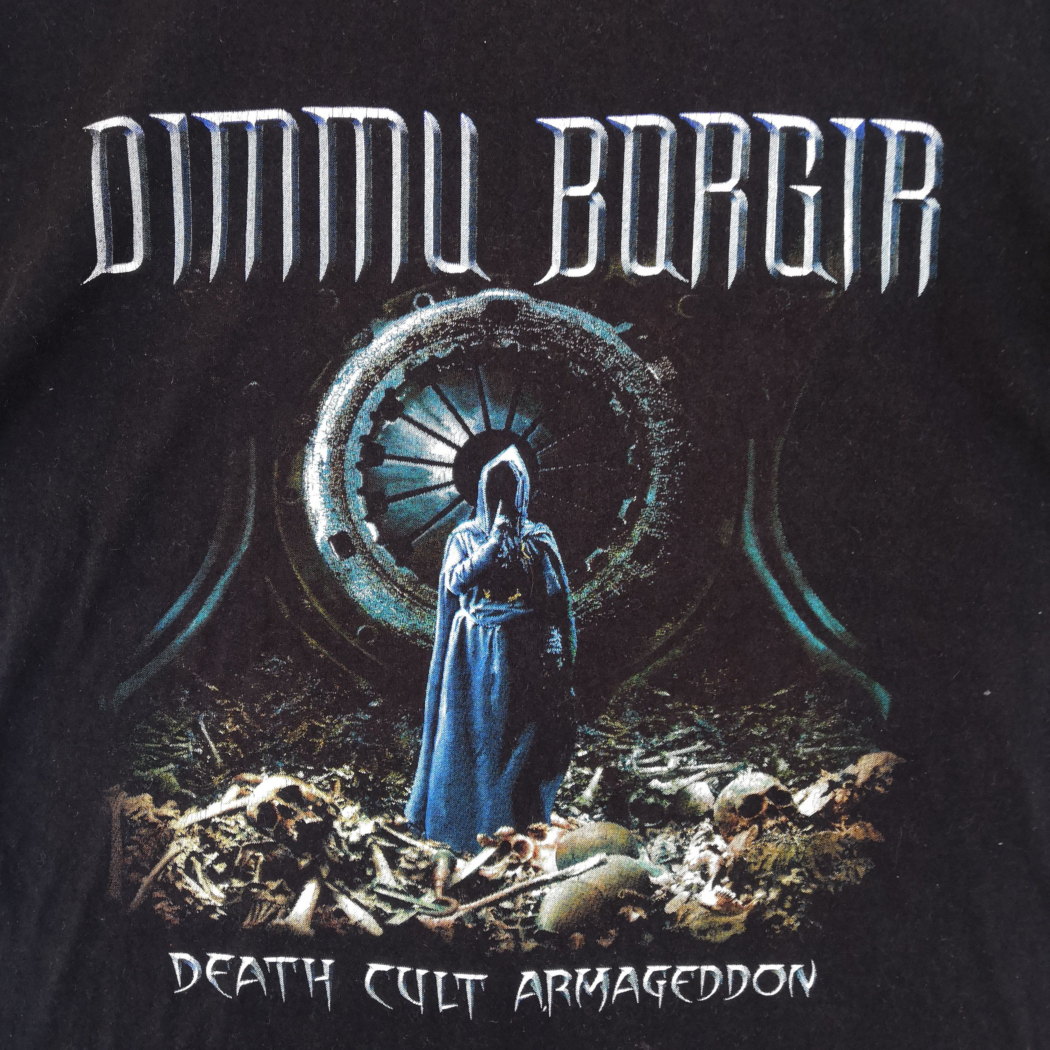 Band Tees Vintage Dimmu Borgir T Shirt Death Cult Armageddon Band Tee Size US XL / EU 56 / 4 - 5 Thumbnail