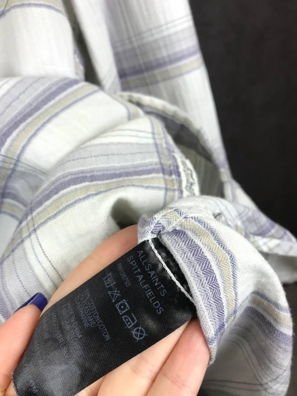 Allsaints Allsaints luxury streetwear multicolor shirt Size US M / EU 48-50 / 2 - 5 Thumbnail