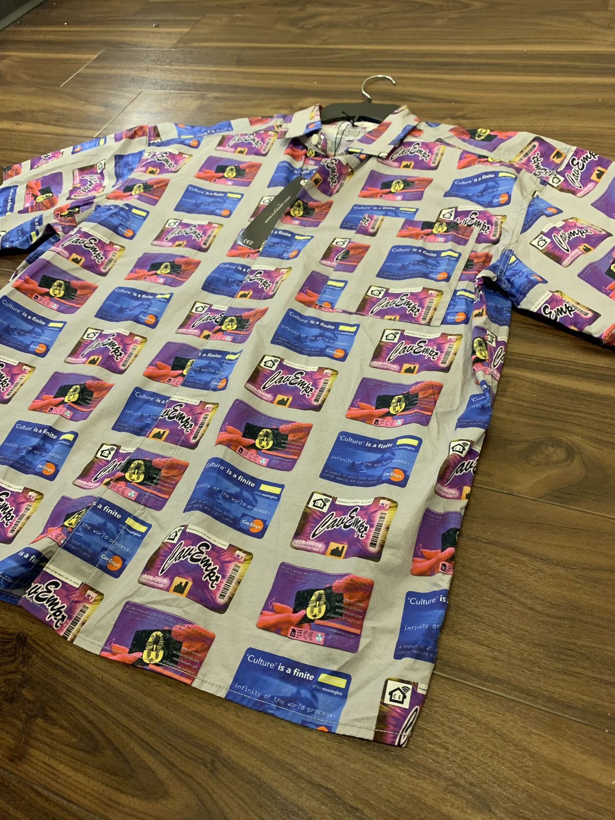 Cav Empt “Culture is Finite” SS Button Up Size US M / EU 48-50 / 2 - 2 Thumbnail