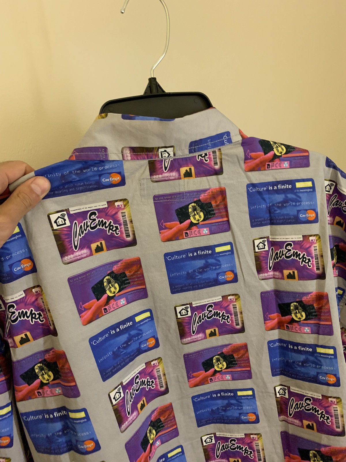 Cav Empt “Culture is Finite” SS Button Up Size US M / EU 48-50 / 2 - 11 Thumbnail