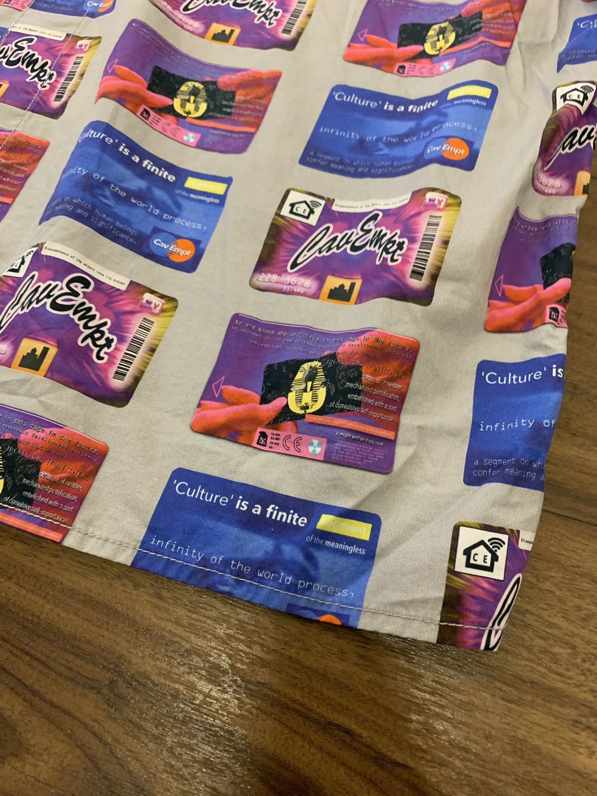 Cav Empt “Culture is Finite” SS Button Up Size US M / EU 48-50 / 2 - 5 Thumbnail