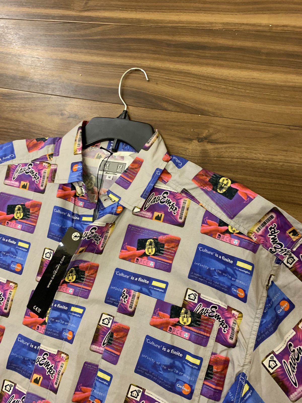 Cav Empt “Culture is Finite” SS Button Up Size US M / EU 48-50 / 2 - 4 Thumbnail