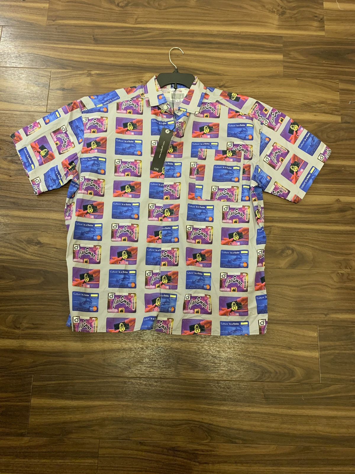 Cav Empt “Culture is Finite” SS Button Up Size US M / EU 48-50 / 2 - 1 Thumbnail