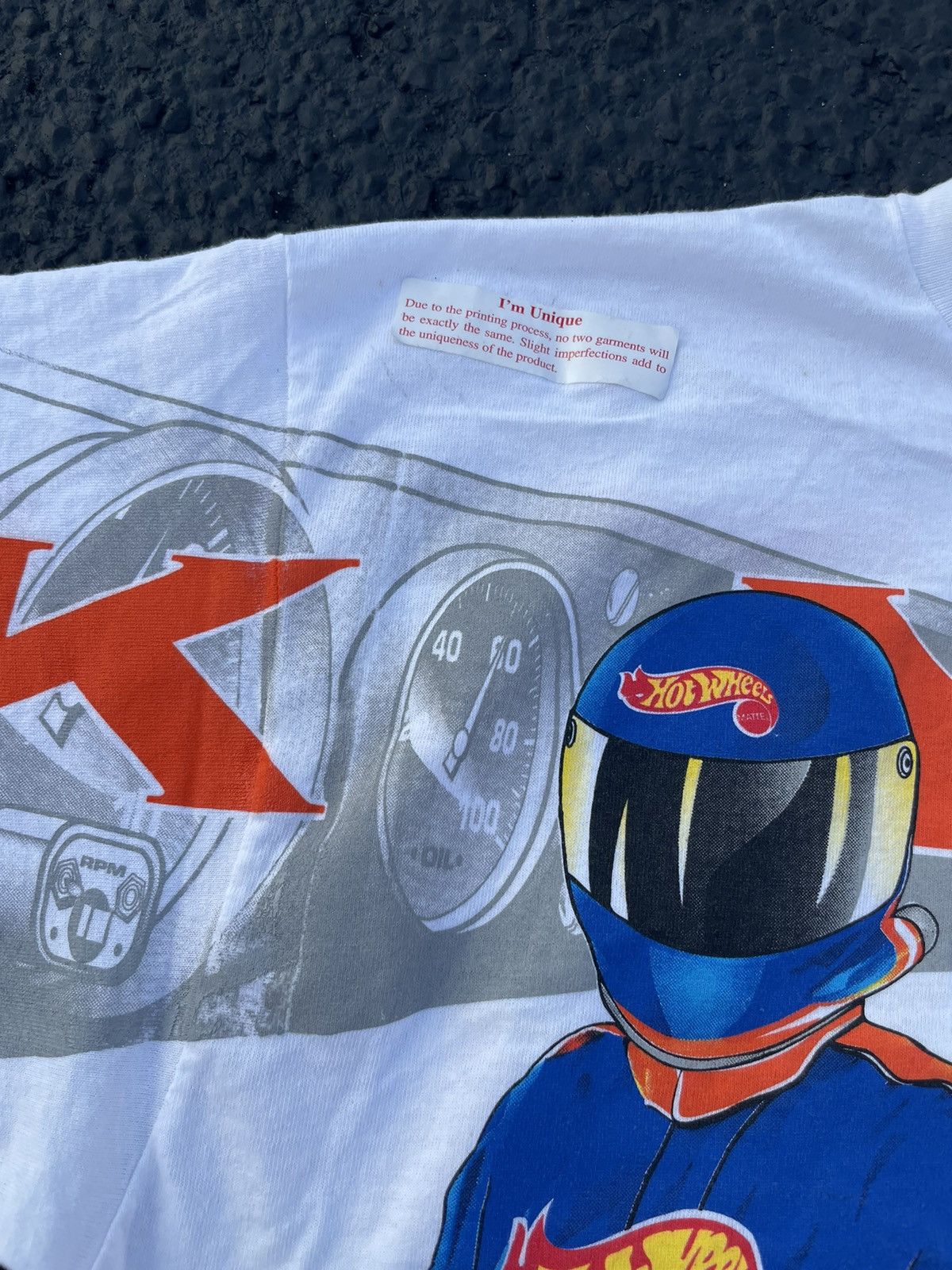 NASCAR × Vintage Vintage nascar hot wheels all over print Tee Size US XL / EU 56 / 4 - 5 Thumbnail